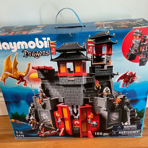 Playmobil Great Asian Dragons Castle Play Set # 5479 NRFB RARE - Picture 1 of 7